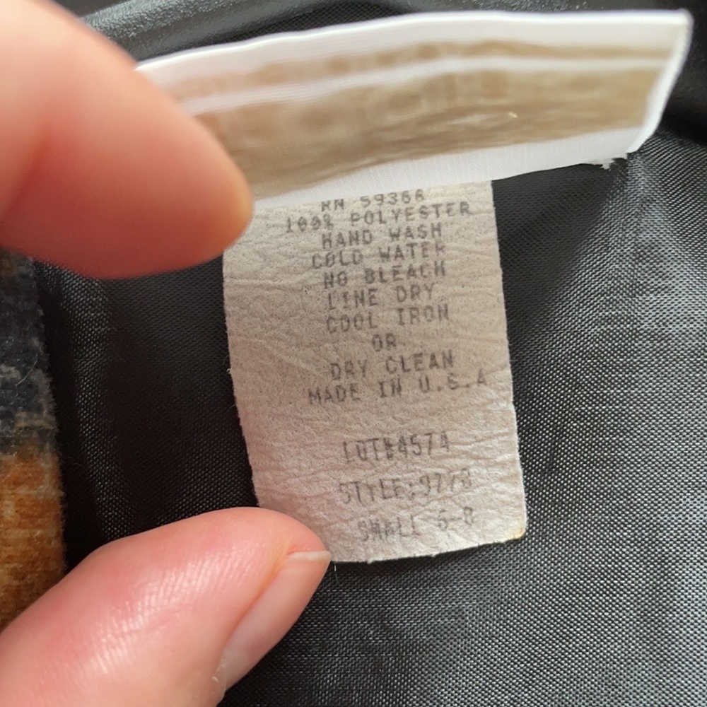 Vintage Jordana Jungle Animal Print Gold Buttons Fax Fur Blazer - Picture 15 of 16